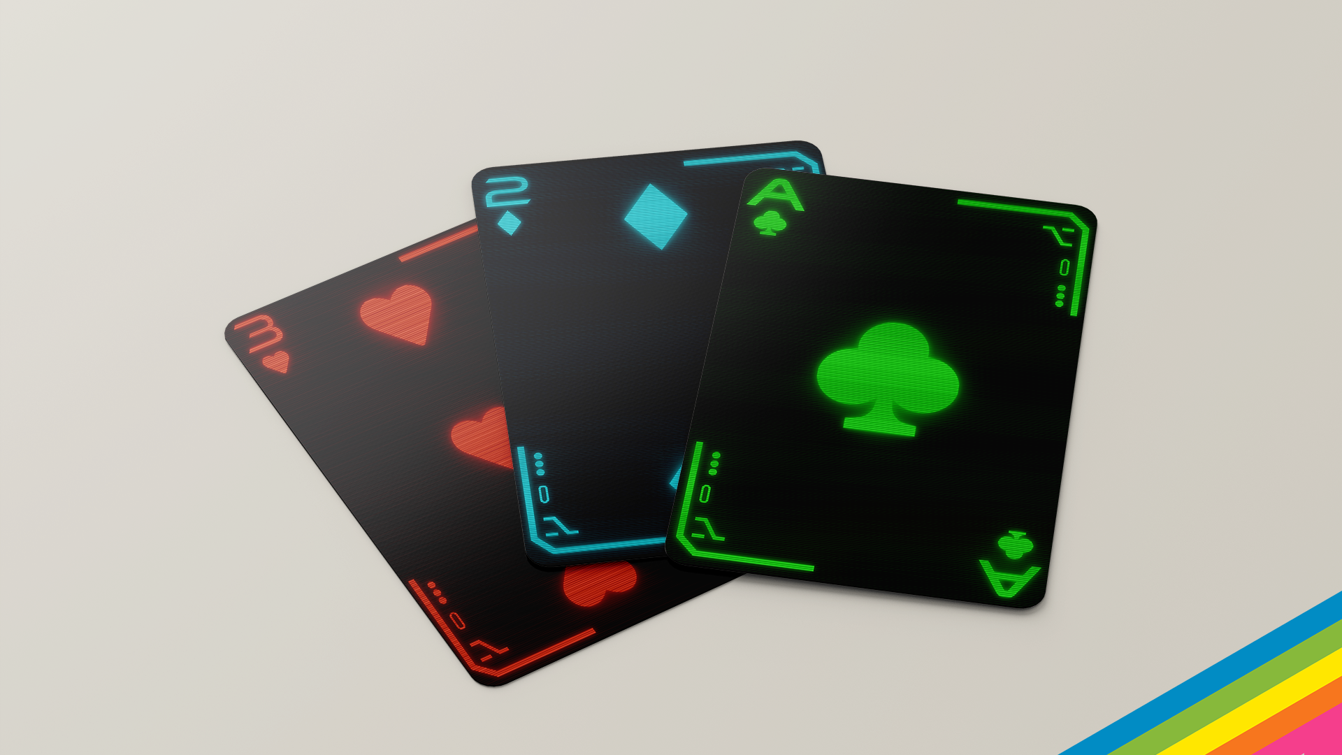 3 cards564